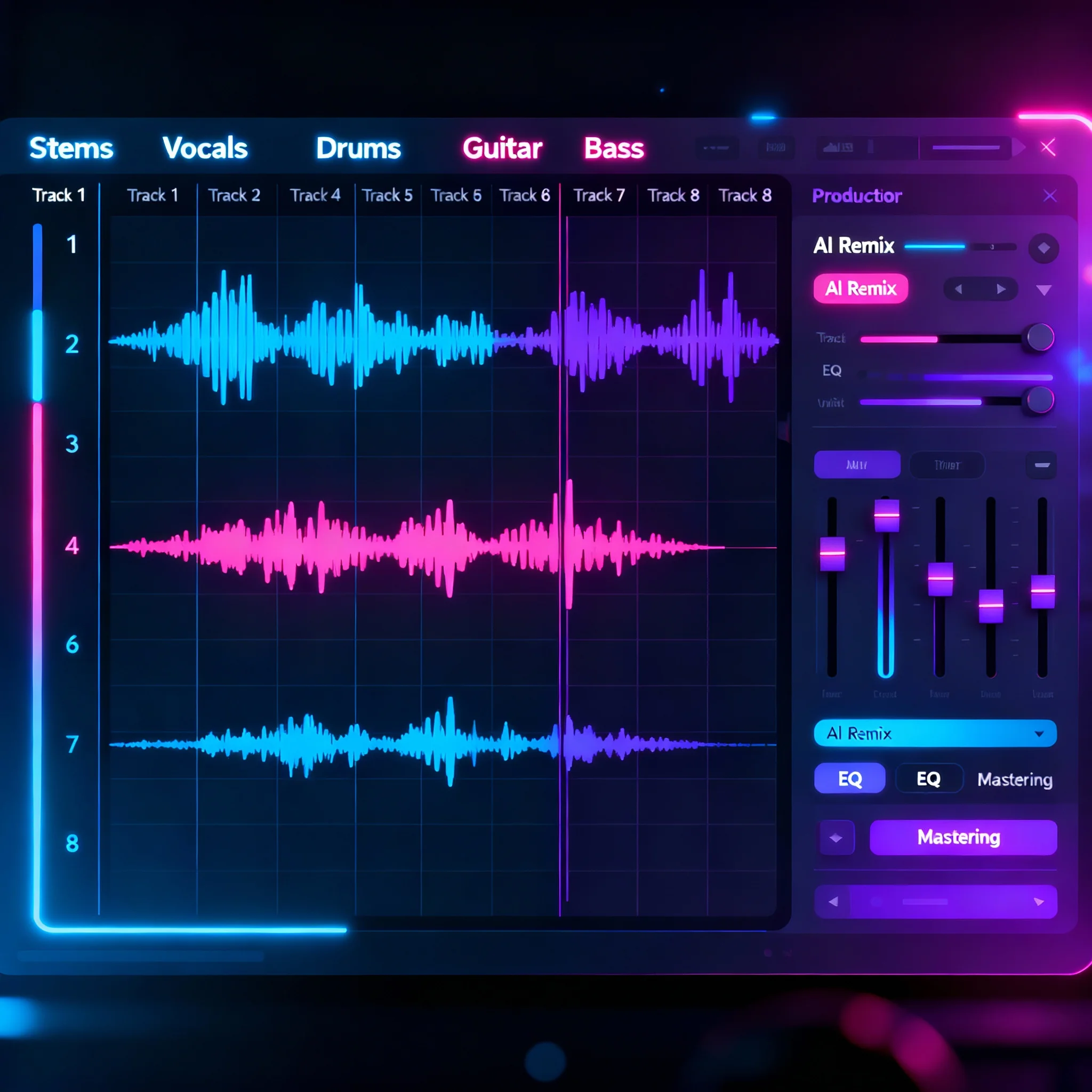 Alera, Voice Guardian, sonic artwork depicting truth spoken in visible resonance