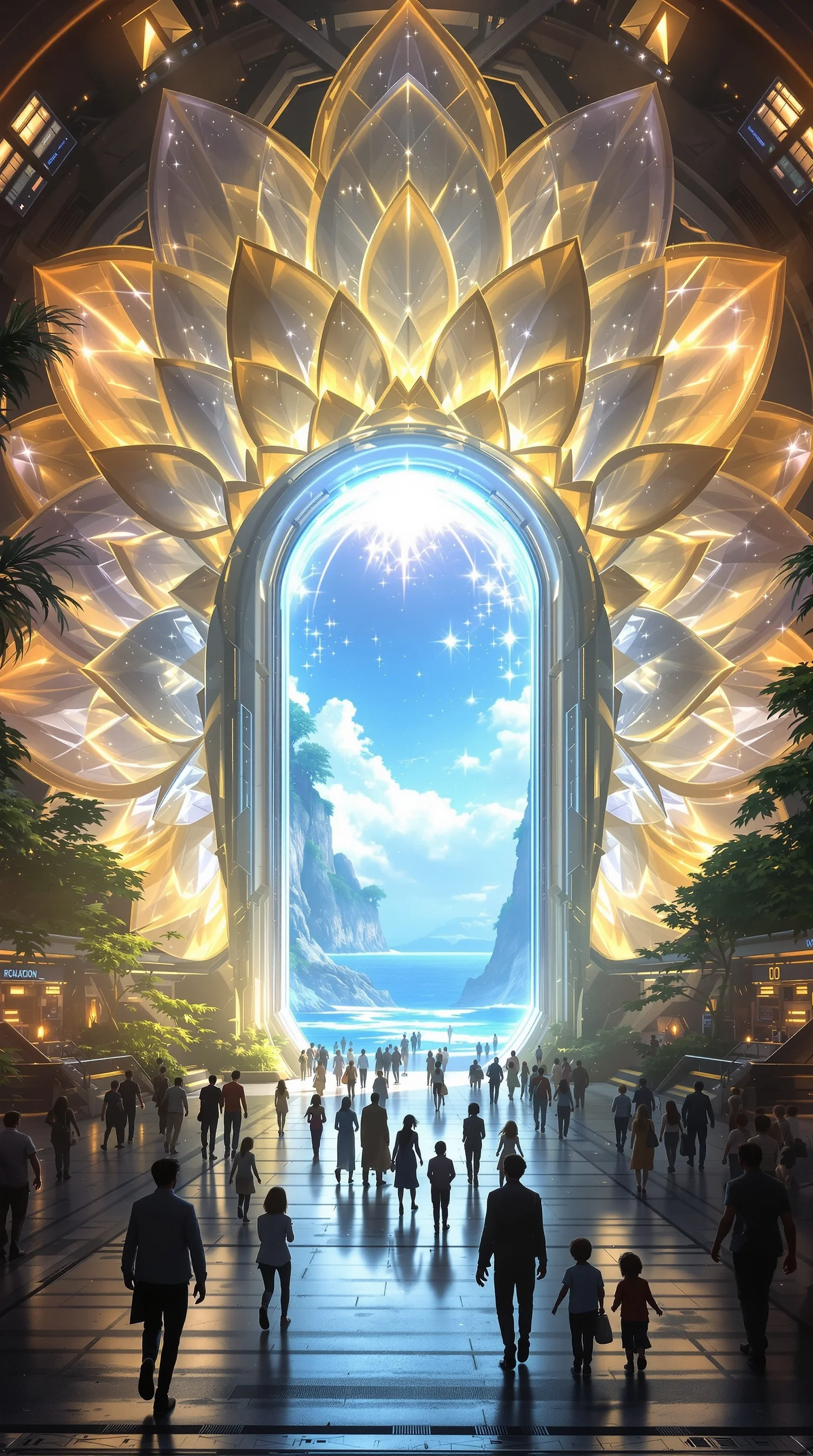 Leyla, Flow Guardian, water-fire artwork depicting emotional duality in fluid motion