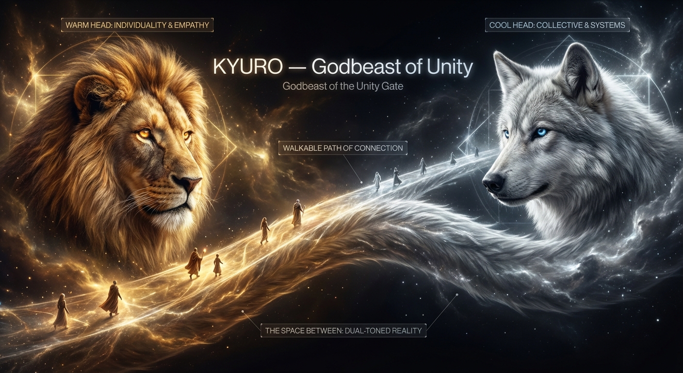 Kyuro, the Tiger-Dragon of Nine Plasma Tails bonded to Ino